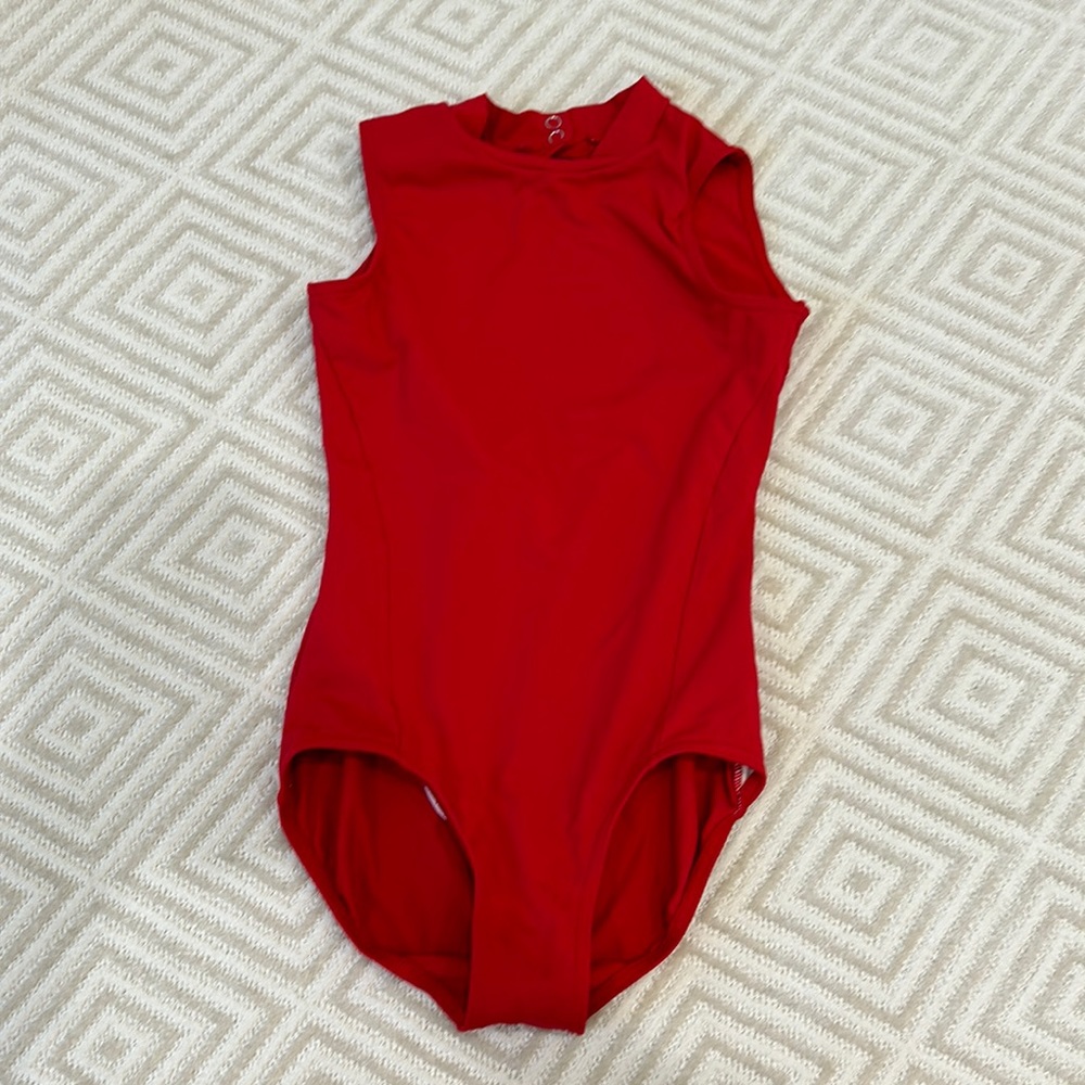 Red leotard